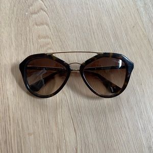 Prada tortoise sunglasses